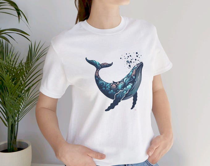 Humpback Whale Unisex Jersey Short Sleeve Tee