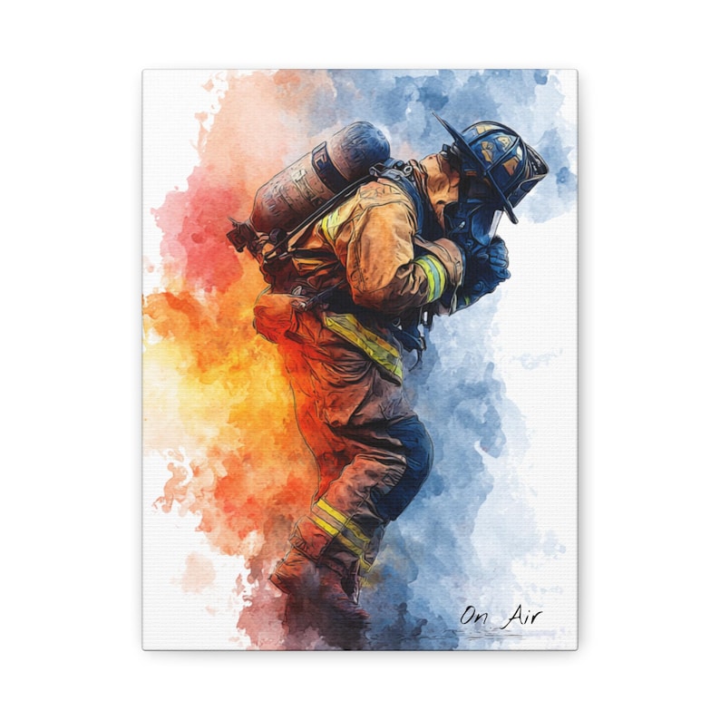 firefighter-canvas-wall-art-print-on-air-hero-fireman-watercolor