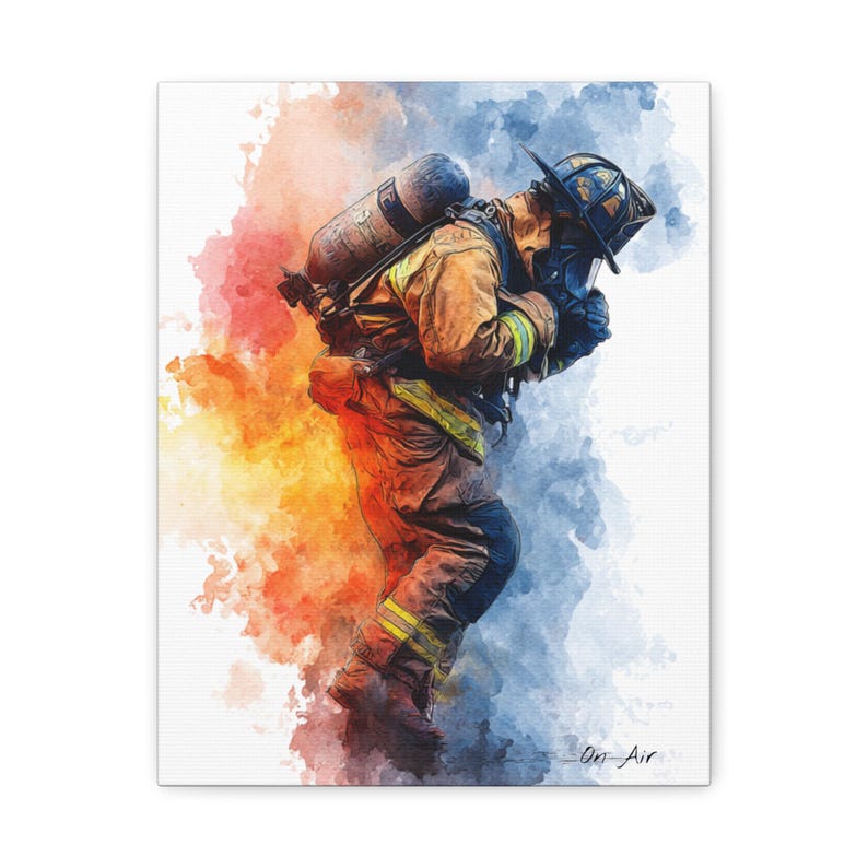 firefighter-canvas-wall-art-print-on-air-hero-fireman-watercolor