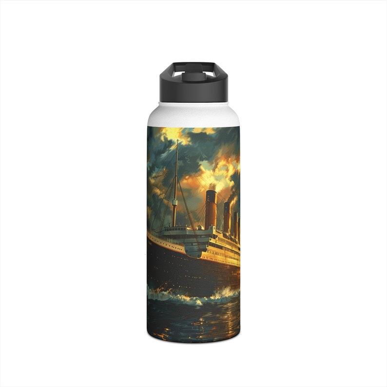 RMS Titanic Stainless Steel Water Bottle, Standard Lid Ocean Liner ...