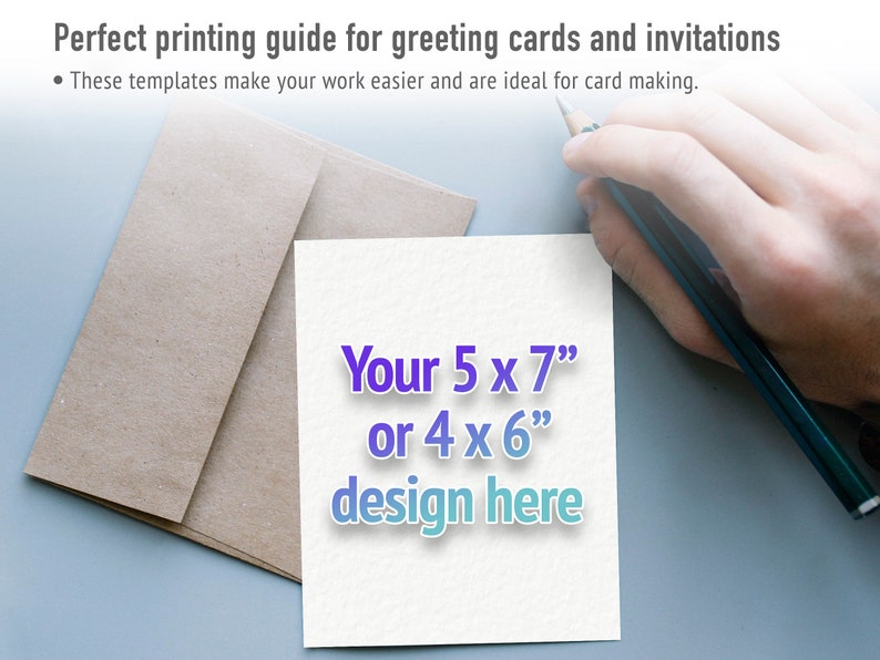 Canva Editable 4x6 Printing Guide Downloadable 4x6 Card - Etsy