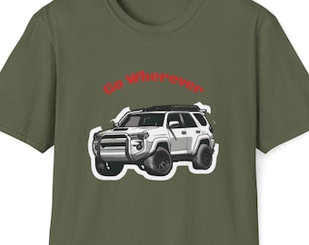 4Runner Adventure T-Shirt: Road Trip Car Lover Tee