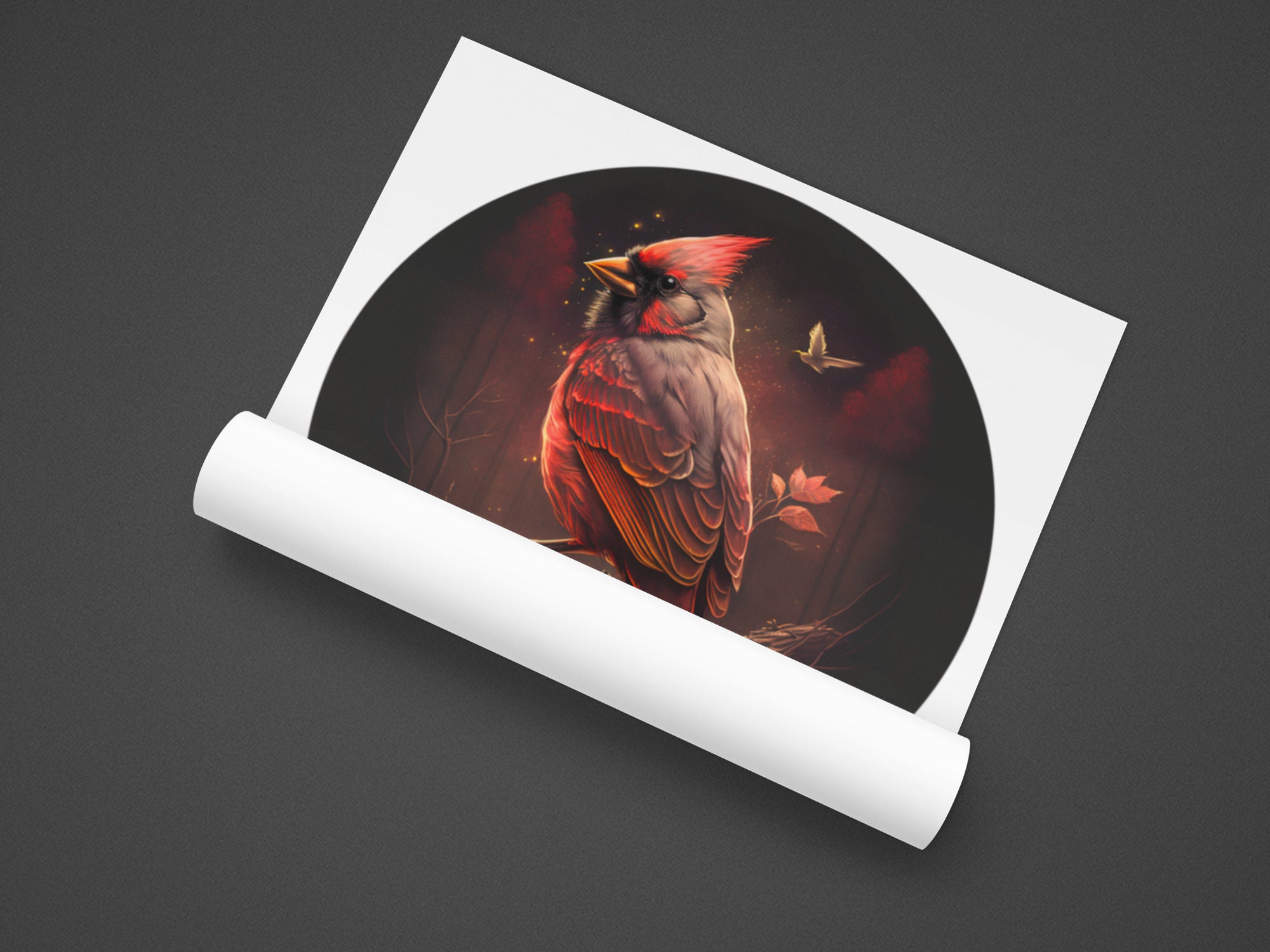 Pastel Cardinal PNG Instant Digital Download Tshirt Design Print ...