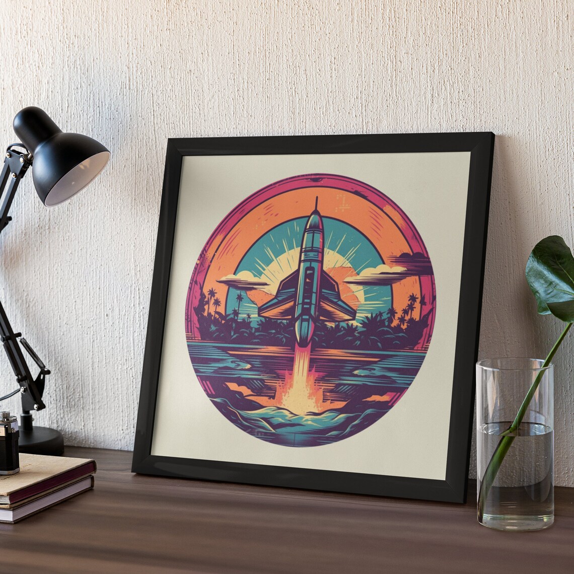 Retro Rocket PNG Instant Digital Download Tshirt Design Print Graphic ...