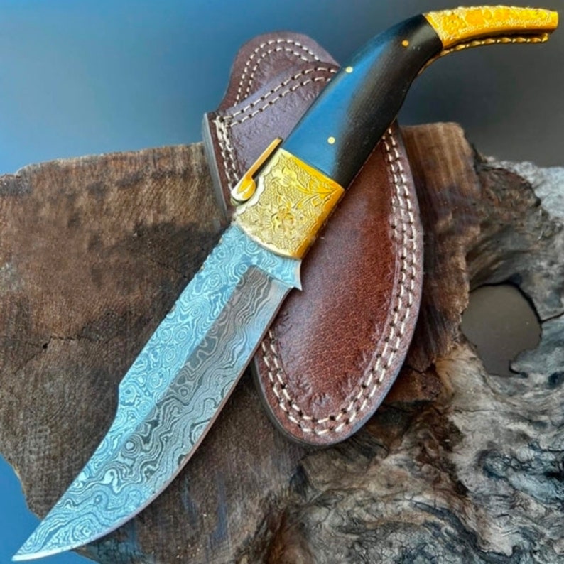 11 Inch Folding Knife With Rampuri Ratchet, Pocket Knife, Handmade