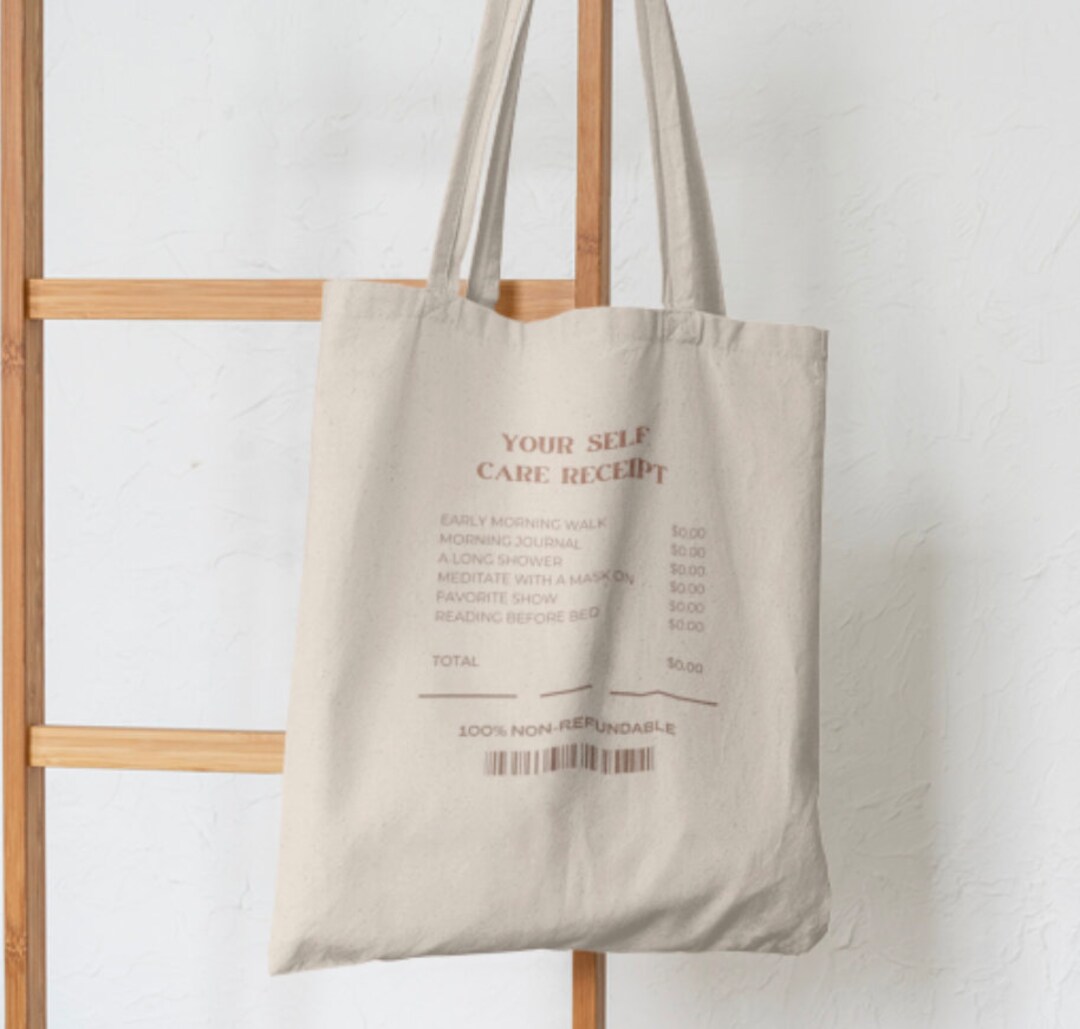 YOUR SELF CARE RECEIPT - TOTE BAG