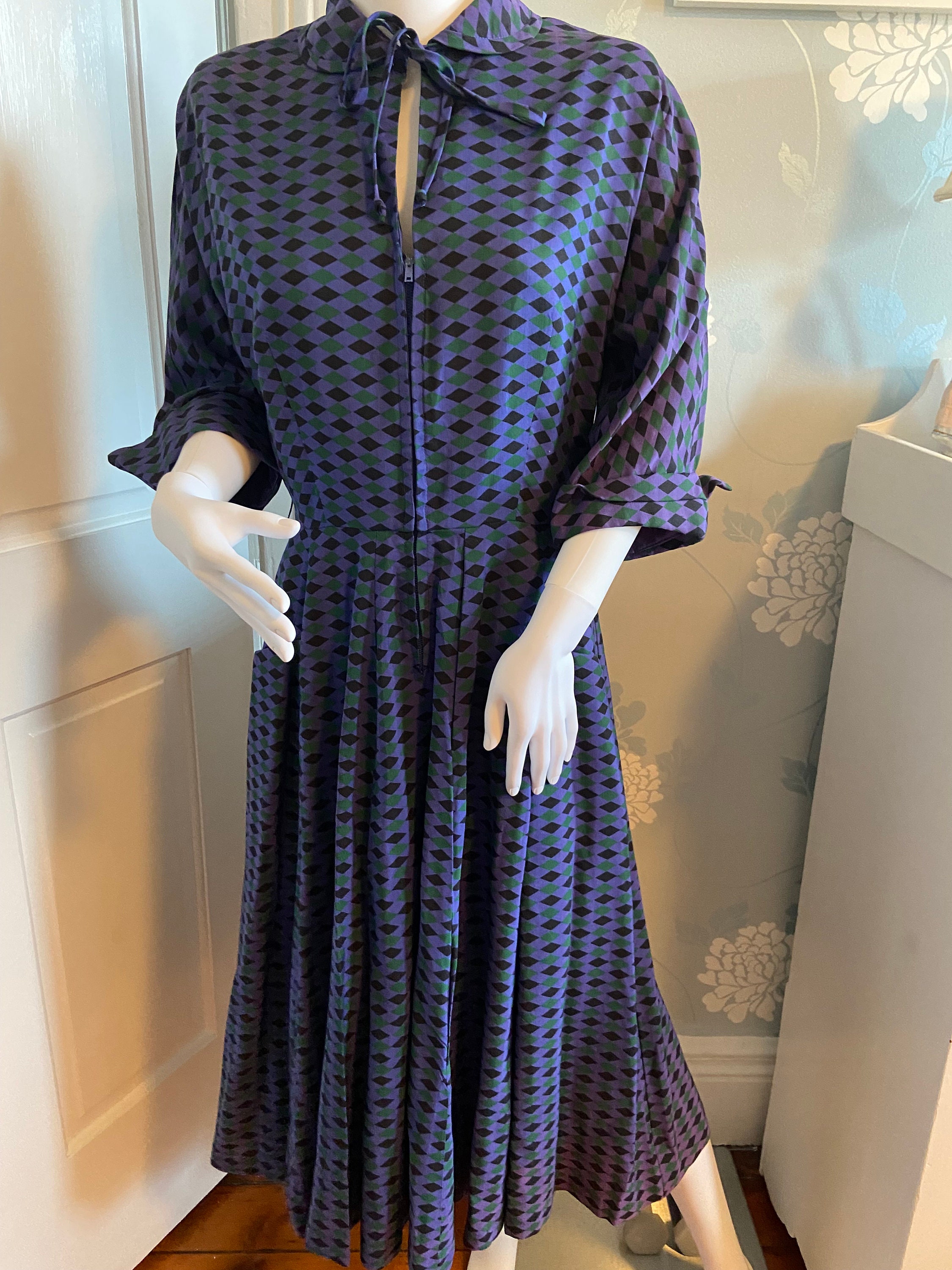 Vintage Monogram Zip-Up Dress - Women - Ready-to-Wear