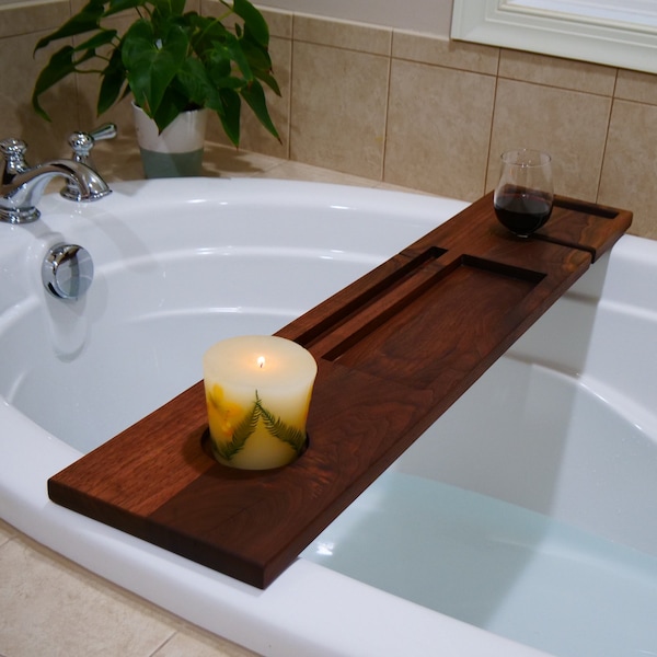 Walnut Bath Caddy