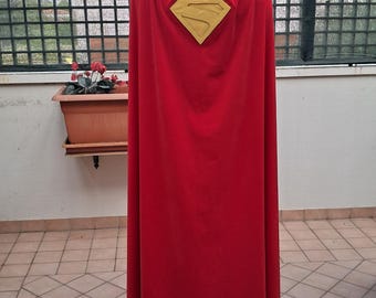 Man Steel Super Cape Big Blue