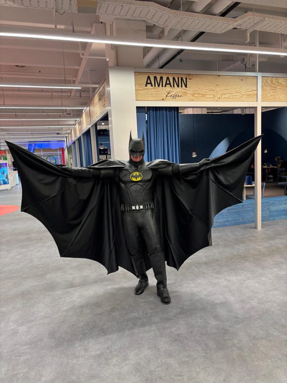 The Bat Superhero '89 Cape - Etsy