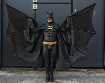 The Bat Superhero '89 Cape - Etsy