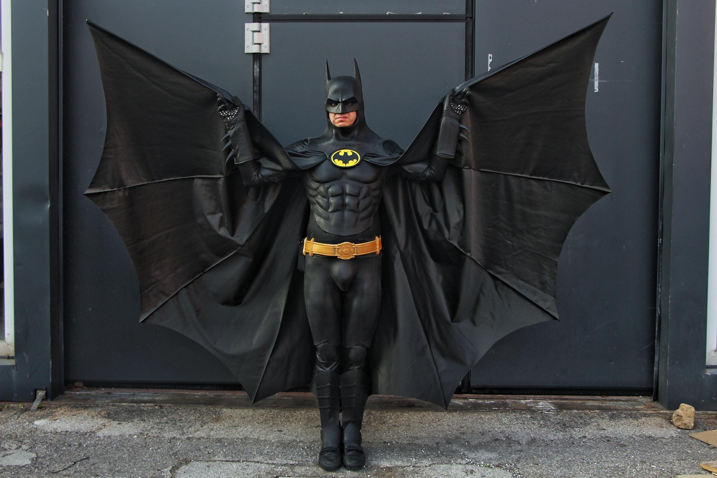 ネオビンテージ！89年★セルビッチ 耳付 バットマン BATMAN シーツカバー The Bat Superhero '89 Cape - Etsy
