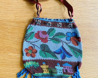 Bunte antike Abend Handtasche