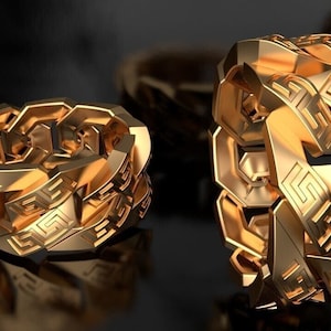 Pattern Link wax pattern ring for lost wax casting jewelry castable wax resin