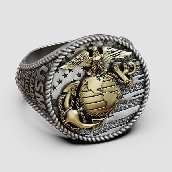 USMC Ring Wax patterns for lost wax casting Jewelry / Castable Wax