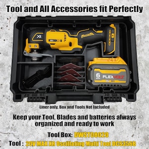 DeWalt 20V Oszillierender Multi-Tool-Organizer für DeWalt Deep Compact Organizer