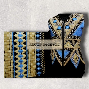 Western Women Show Vest & Shirt with Matching Pad