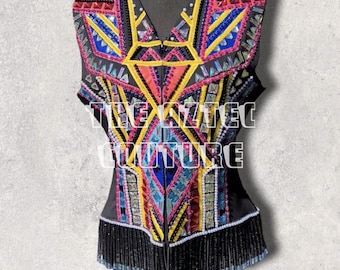 Western Custom Rodeo Queen Women Show Vest
