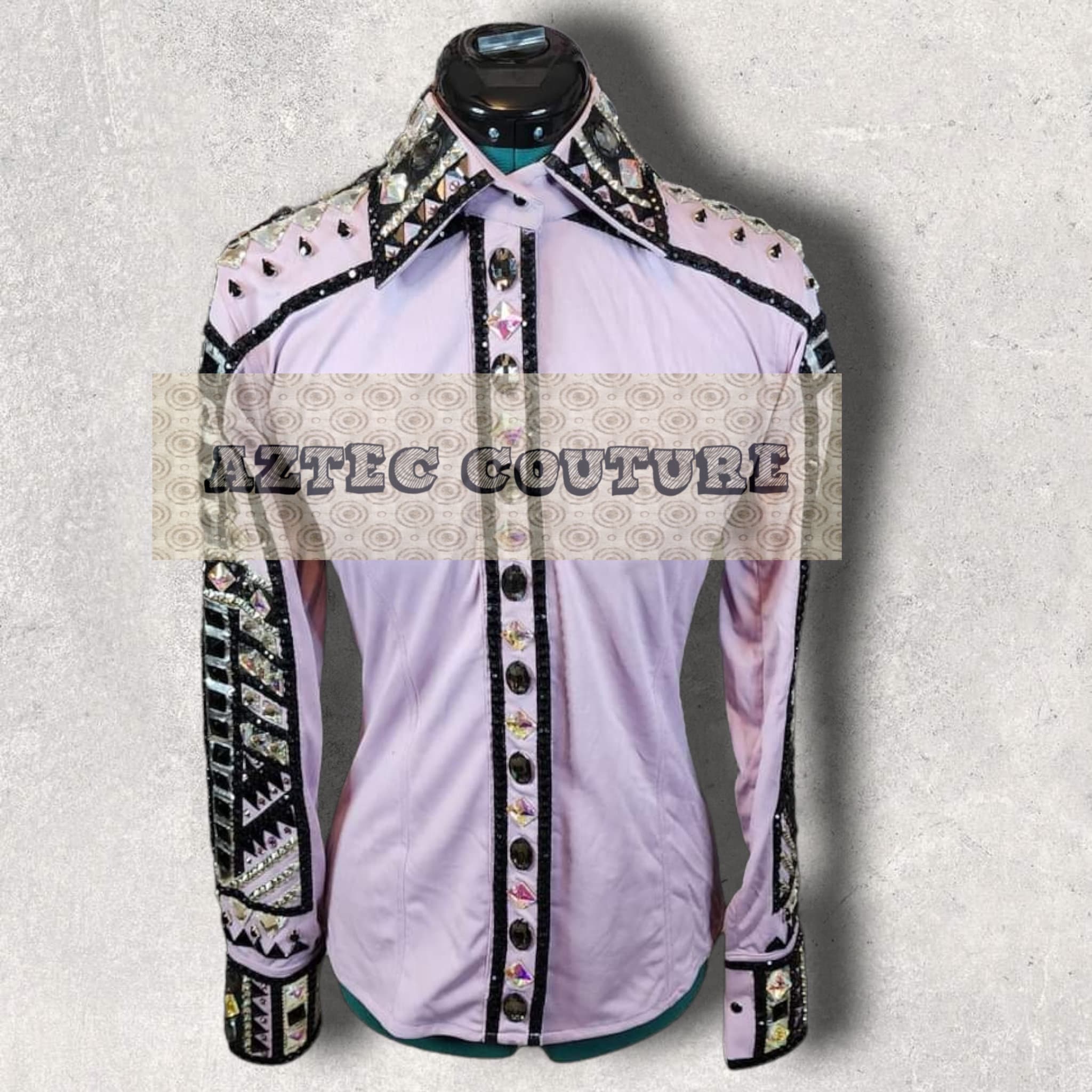 Western Show Shirt Perfect for Horse Riding Etsy