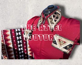 Custom Rodeo Queen, Showmanship, Horsemanship, Western Pleasure Show-Shirt & Frauen-Rail-Shirt mit Pad