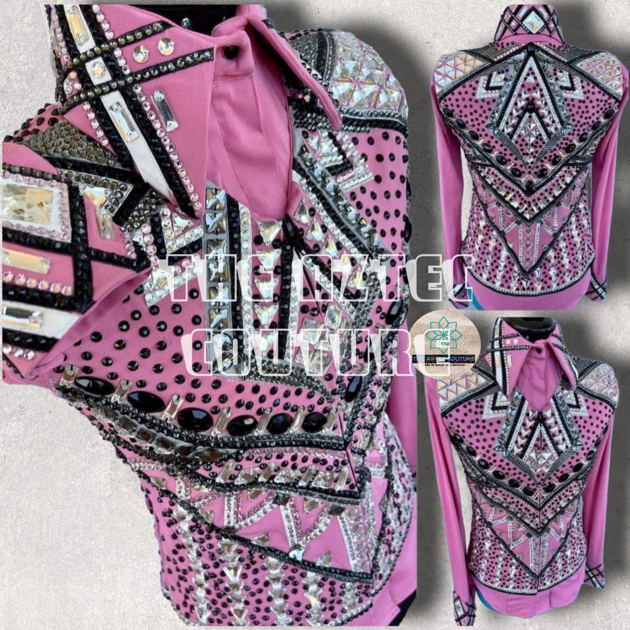 Camicia Con Gilet Western Per Donna - Perfetta Per Rodeo E Regine Di Concorso!