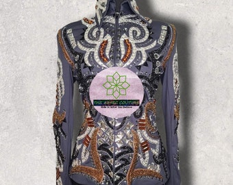 Western custom Rodeo Queen Showmanship Horsemanship Women Show Jacket