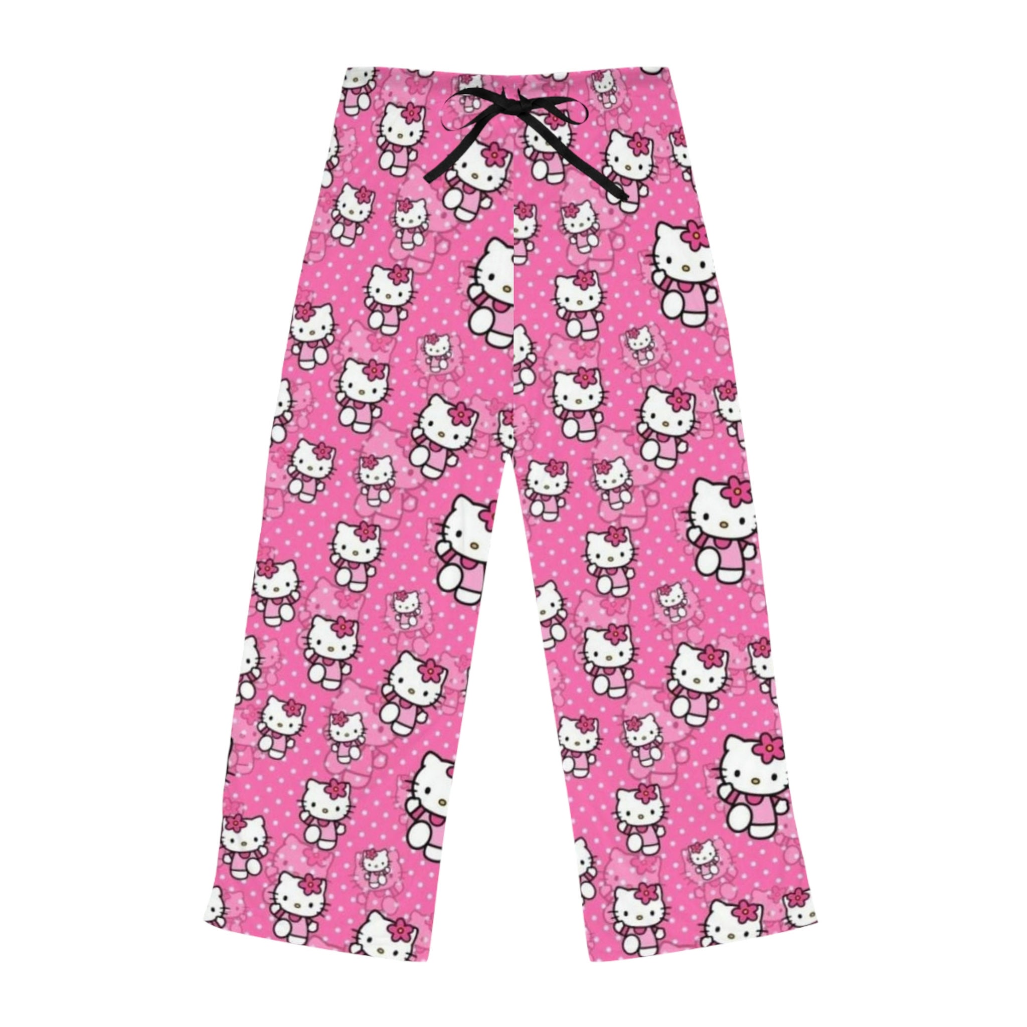 Hello Kitty Women's Pajama Pants - Etsy