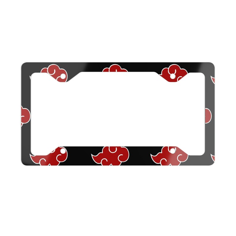 Naruto Metal License Plate Frame Etsy