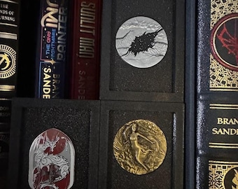 Challenge Coin & Keychain Display Insert - Cosmere Compatible - Etsy