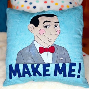 Pee Wee Herman Pillow