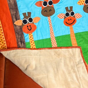 Giraffe Baby Quilt/Blanket