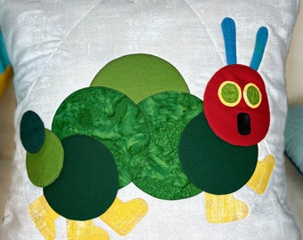 The Very Hungry Caterpillar Throw Pillow