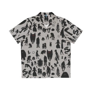 Covered By Cryptids, Men&#39;s Hawaiian Shirt
