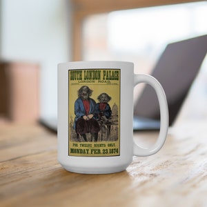Dog Face Boys, Sideshow Flyer, Ceramic Mug 15oz
