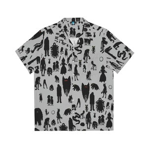 Covered by Cryptids, Men's Hawaiian Shirt - Etsy