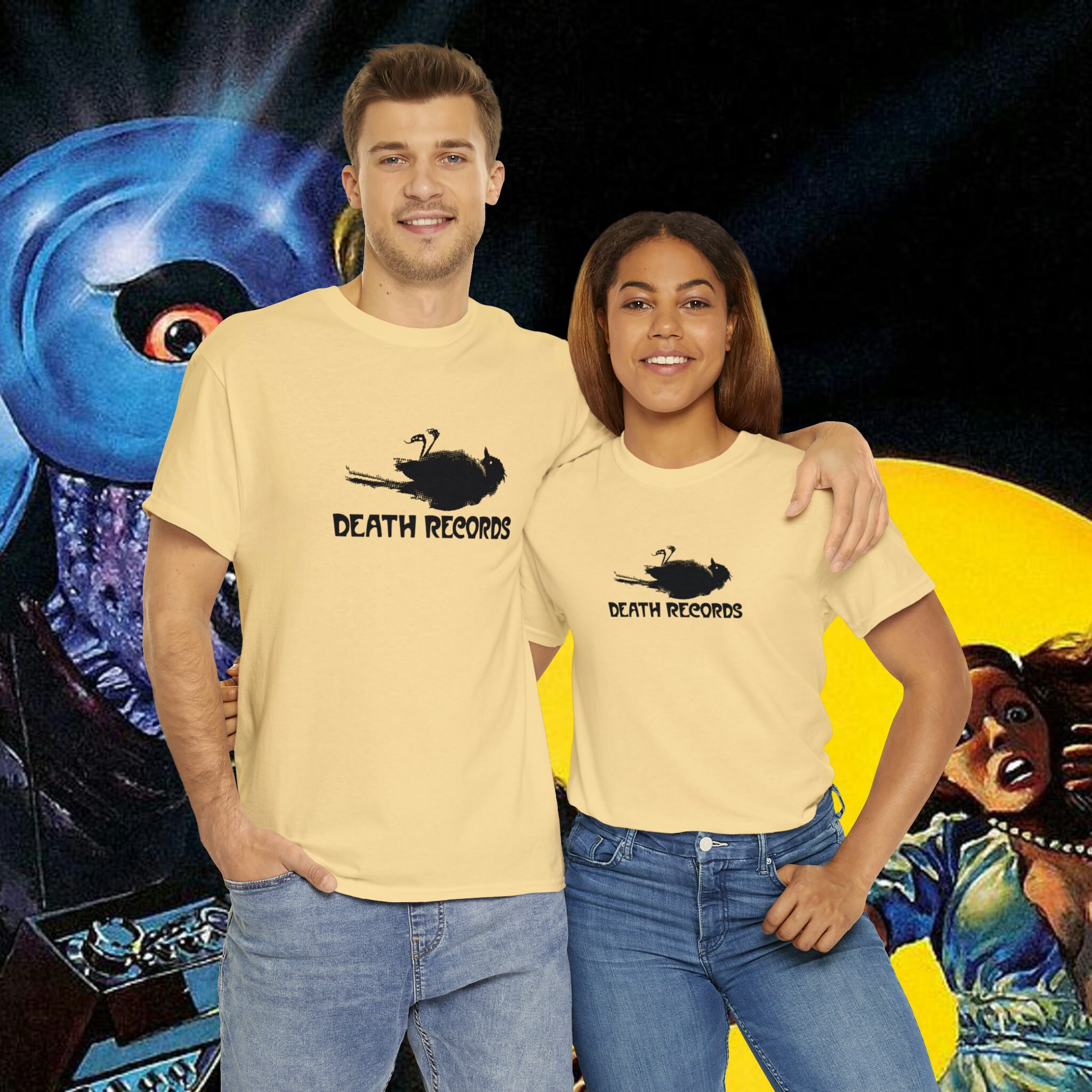 Death Records, Phantom of the Paradise, Record Label, Unisex Heavy