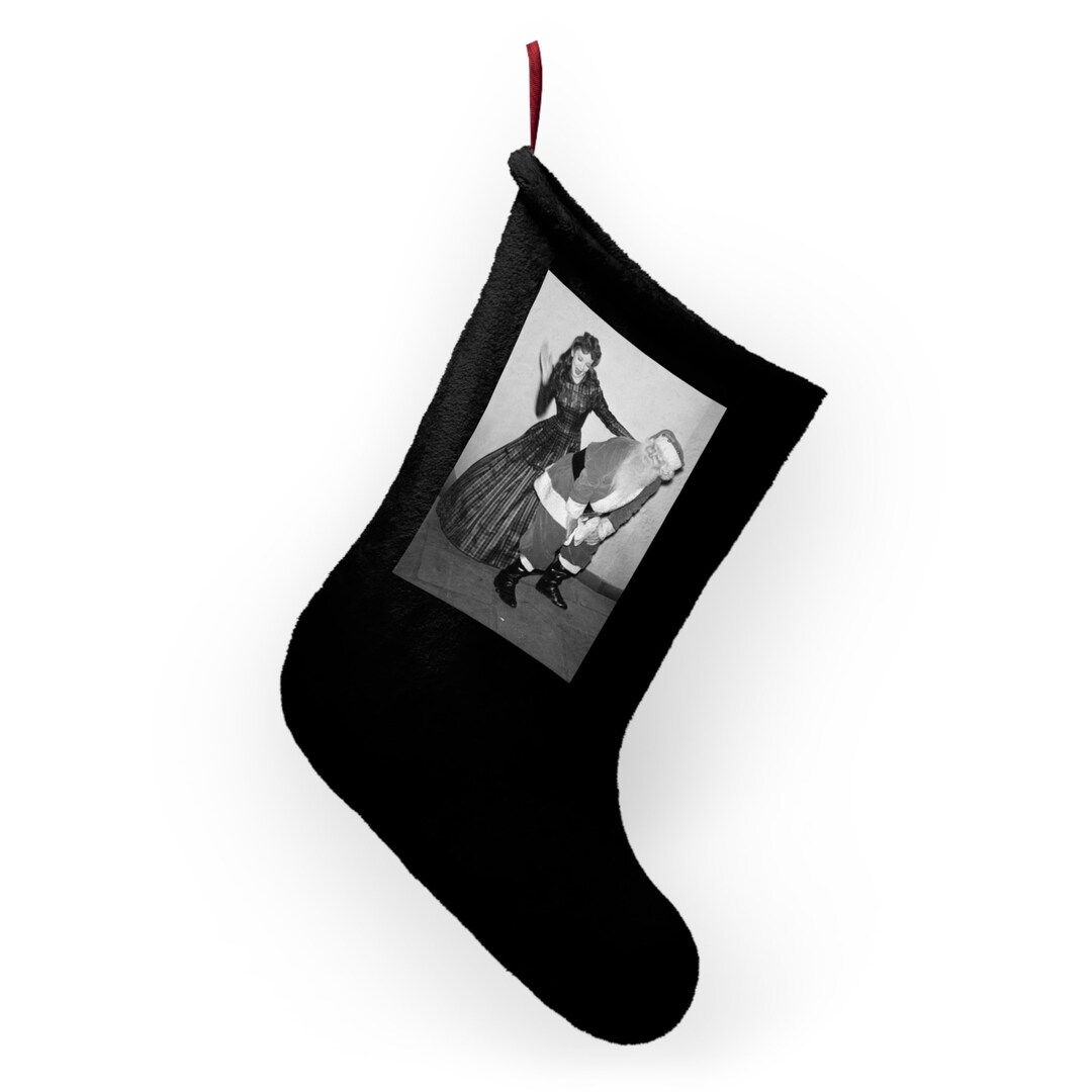 Spanked Santa Bad Santa Christmas Stocking Etsy