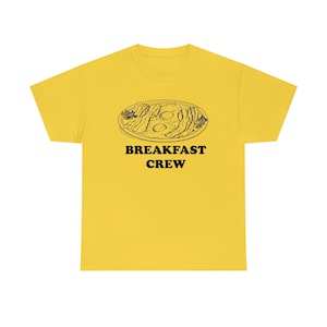 Joe Pera Talks With You, Breakfast Crew, Inspired By The Possibilities of Breakfast - S1 EP2, Unisex Heavy Cotton Tee