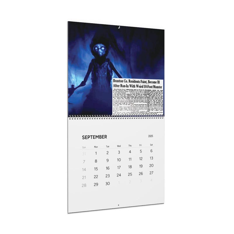 2025 Cryptid Planner Etsy