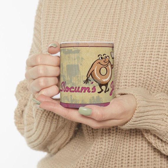 Slocum's Joe, Billboard Style, Fallout Inspired, Ceramic Mug