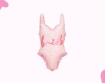Bride Swimsuit Balloon, Bachelorette Party Decor