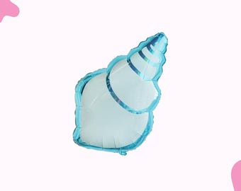 Seashell Balloon, Bachelorette Tropical Party Decor