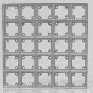 3D Printed Gridfinity Screw Together Baseplate