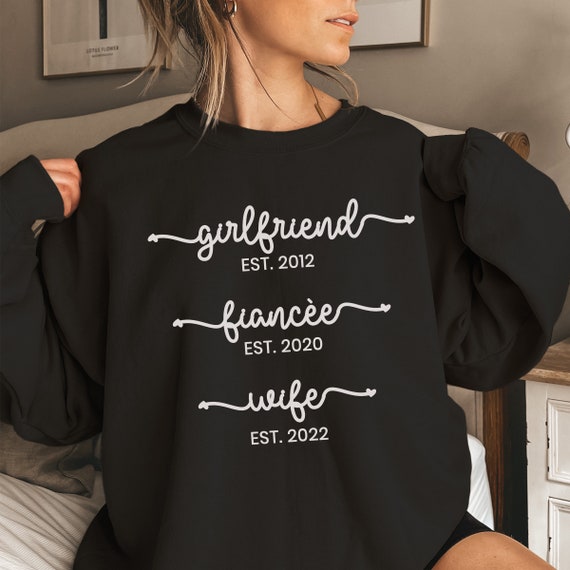 Wifey Est 2012 T Shirt 7 Years Married Valentines Day Gift Wifey Est 2012 T Shirt 7 Years Married Valentines Day Gift