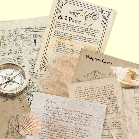 Dragons of Stormwreck Isle D&D Handouts: DM Assets (Digital Download)