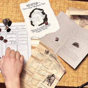 Lost Mine of Phandelver D&amp;D Bundle - Dungeons and Dragons Handout ...