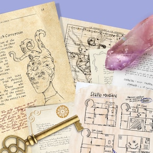 Reik naar de Stars Keys uit de Golden Vault D&D-bundel - Dungeons and Dragons Hand-out afdrukbaar / DM's Tools / Dungeon Master Assets