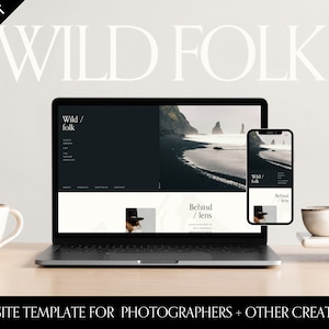 Showit Website Template for Photographers, Showit Website Template, Website Template for Creatives &  Photography, Modern Website Template.