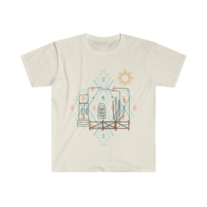 Rustic Santa Fe shirt women's Santa Fe tee women's rustic shirts Santa Fe gift tshirts bild 4