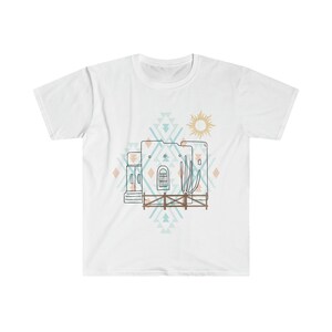 Rustic Santa Fe shirt women's Santa Fe tee women's rustic shirts Santa Fe gift tshirts bild 3